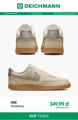 Deichmann - gazetka promocyjna Sneakersy męskie Nike od wtorku 21.04  - strona 4