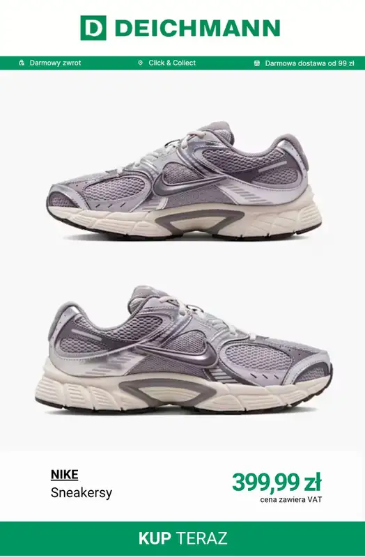 Deichmann - gazetka promocyjna Sneakersy męskie Nike od wtorku 21.04  - strona 10