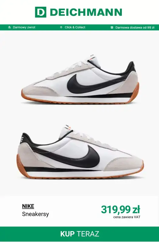 Deichmann - gazetka promocyjna Sneakersy męskie Nike od wtorku 21.04  - strona 6