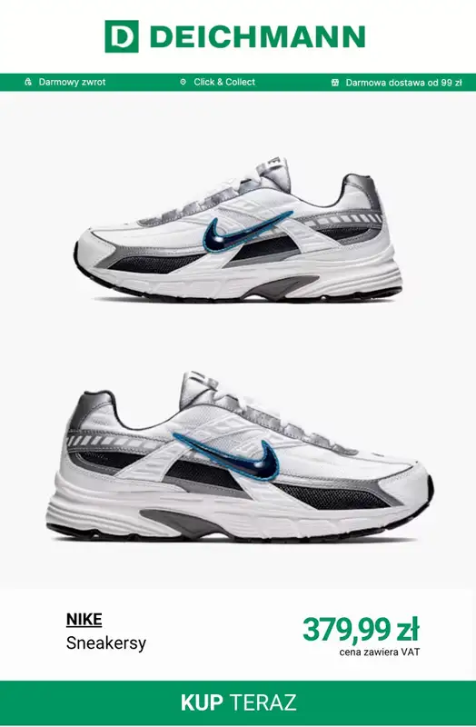 Deichmann - gazetka promocyjna Sneakersy męskie Nike od wtorku 21.04  - strona 2