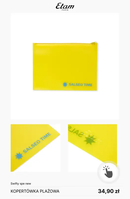 Majówka - gazetka promocyjna Etam | Akcesoria i stroje plażowe od środy 22.04 do czwartku 30.04 - strona 9