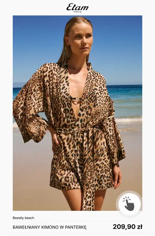 Majówka - gazetka promocyjna Etam | Akcesoria i stroje plażowe od środy 22.04 do czwartku 30.04 - strona 8