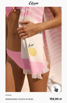 Majówka - gazetka promocyjna Etam | Akcesoria i stroje plażowe od środy 22.04 do czwartku 30.04 - strona 7