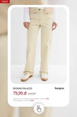 SPODNIE PALAZZO