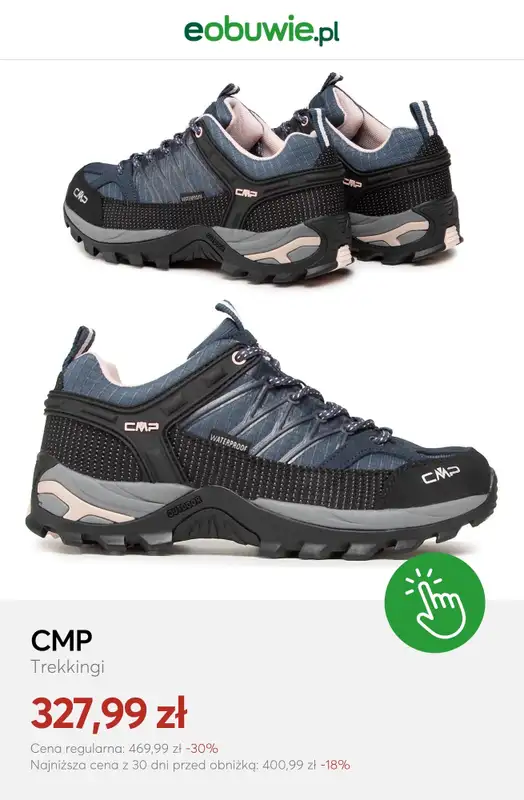 eobuwie.pl - gazetka promocyjna Buty trekkingowe w supercenach! od wtorku 21.04  - strona 10