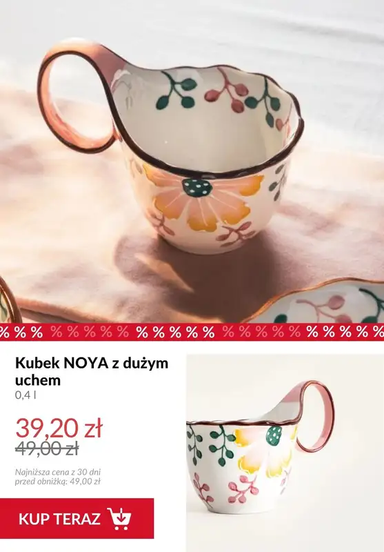 Homla - gazetka promocyjna Naczynia na każdą okazję od wtorku 21.04  - strona 5