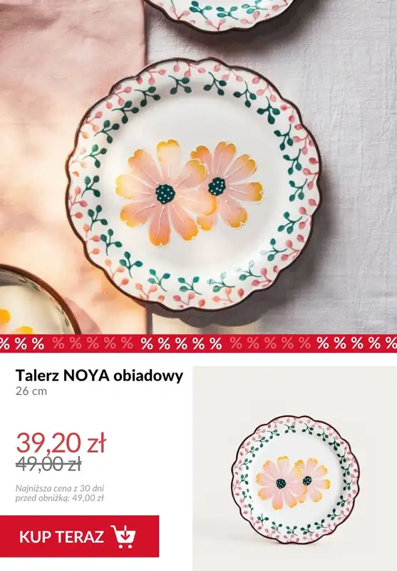 Homla - gazetka promocyjna Naczynia na każdą okazję od wtorku 21.04  - strona 6