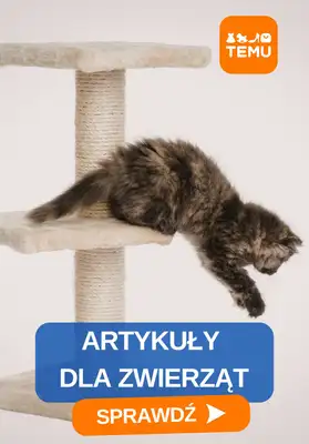 Temu - gazetka promocyjna Akcesoria dla zwierząt od wtorku 21.04 