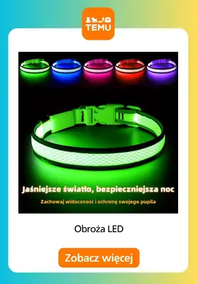 Temu - gazetka promocyjna Akcesoria dla zwierząt od wtorku 21.04  - strona 8