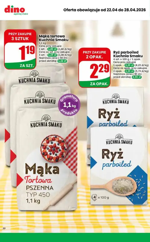 Dino - gazetka promocyjna MEGA promocje! od środy 22.04 do wtorku 28.04 - strona 9