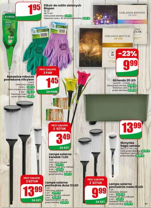 Dino - gazetka promocyjna Gazetka 17 / 2026 od środy 22.04 do wtorku 28.04 - strona 61