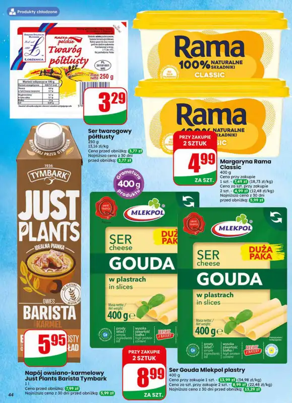 Dino - gazetka promocyjna Gazetka 17 / 2026 od środy 22.04 do wtorku 28.04 - strona 44