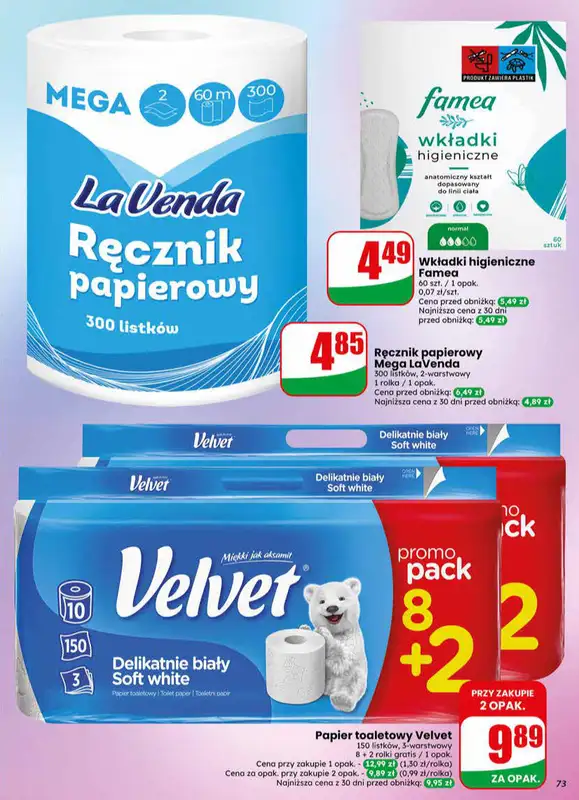 Dino - gazetka promocyjna Gazetka 17 / 2026 od środy 22.04 do wtorku 28.04 - strona 73