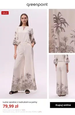 Greenpoint - gazetka promocyjna Stylowe komplety w super cenach! od wtorku 21.04  - strona 9