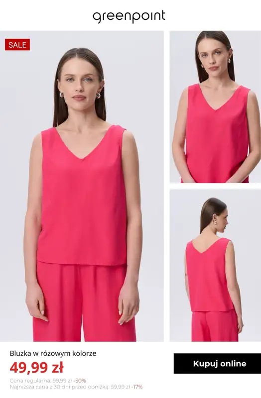 Greenpoint - gazetka promocyjna Stylowe komplety w super cenach! od wtorku 21.04  - strona 12