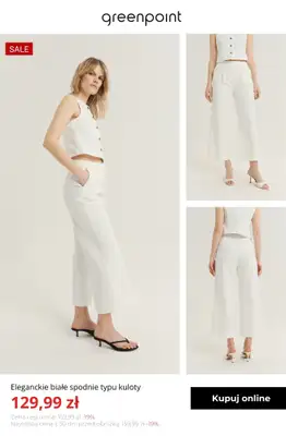 Greenpoint - gazetka promocyjna Stylowe komplety w super cenach! od wtorku 21.04  - strona 5
