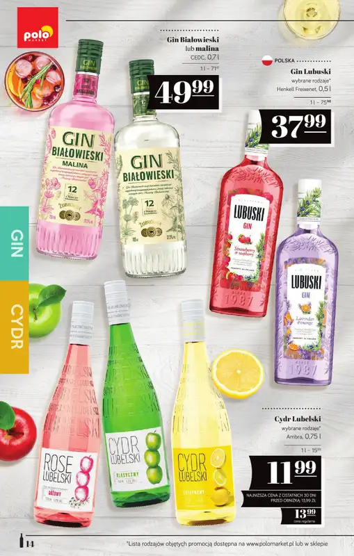 POLOmarket - gazetka promocyjna Katalog alkoholi  do środy 06.05 - strona 14