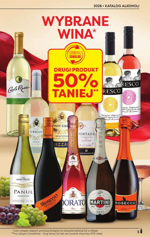POLOmarket - gazetka promocyjna Katalog alkoholi  do środy 06.05 - strona 3