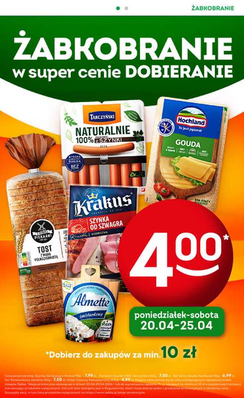 Żabka - gazetka promocyjna Gazetka Spożywcza od środy 22.04 do wtorku 05.05 - strona 6