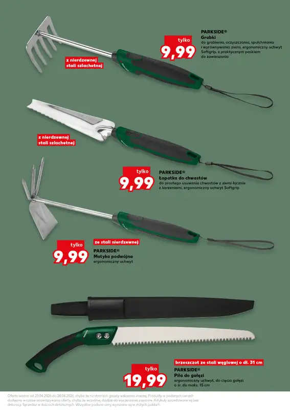 Kaufland - gazetka promocyjna Oferta Kaufland - Ogród od czwartku 23.04 do wtorku 28.04 - strona 17