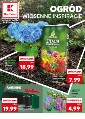 Kaufland - gazetka promocyjna Oferta Kaufland - Ogród od czwartku 23.04 do wtorku 28.04