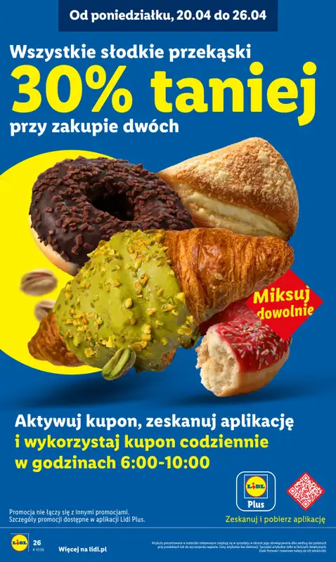 Lidl - gazetka promocyjna Oferta od poniedziałku od poniedziałku 20.04 do środy 22.04 - strona 26