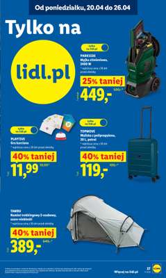 Lidl - gazetka promocyjna Oferta od poniedziałku od poniedziałku 20.04 do środy 22.04 - strona 37