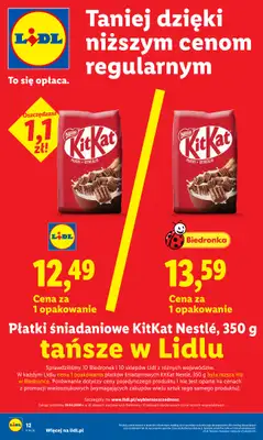 Lidl - gazetka promocyjna Oferta od poniedziałku od poniedziałku 20.04 do środy 22.04 - strona 12