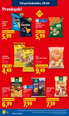Lidl - gazetka promocyjna Oferta od poniedziałku od poniedziałku 20.04 do środy 22.04 - strona 70