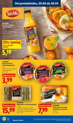Lidl - gazetka promocyjna Oferta od poniedziałku od poniedziałku 20.04 do środy 22.04 - strona 54