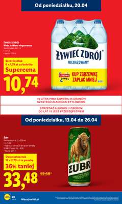 Lidl - gazetka promocyjna Oferta od poniedziałku od poniedziałku 20.04 do środy 22.04 - strona 28