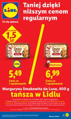 Lidl - gazetka promocyjna Oferta od poniedziałku od poniedziałku 20.04 do środy 22.04 - strona 21