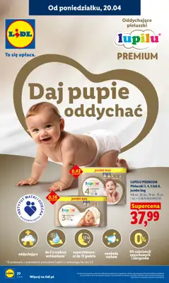 Lidl - gazetka promocyjna Oferta od poniedziałku od poniedziałku 20.04 do środy 22.04 - strona 80