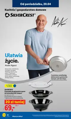 Lidl - gazetka promocyjna Oferta od poniedziałku od poniedziałku 20.04 do środy 22.04 - strona 34