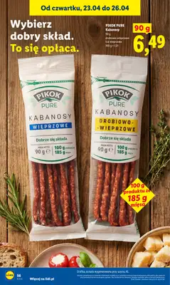 Lidl - gazetka promocyjna Oferta od czwartku od czwartku 23.04 do niedzieli 26.04 - strona 56