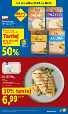 Lidl - gazetka promocyjna Oferta od czwartku od czwartku 23.04 do niedzieli 26.04 - strona 23