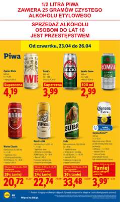 Lidl - gazetka promocyjna Oferta od czwartku od czwartku 23.04 do niedzieli 26.04 - strona 68