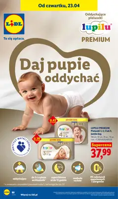 Lidl - gazetka promocyjna Oferta od czwartku od czwartku 23.04 do niedzieli 26.04 - strona 80