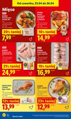 Lidl - gazetka promocyjna Oferta od czwartku od czwartku 23.04 do niedzieli 26.04 - strona 52