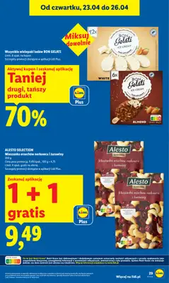 Lidl - gazetka promocyjna Oferta od czwartku od czwartku 23.04 do niedzieli 26.04 - strona 29