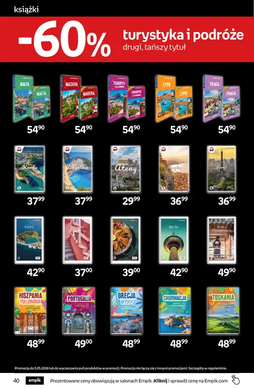 Empik - gazetka promocyjna Tom kultury: książki od środy 22.04 do wtorku 05.05 - strona 40