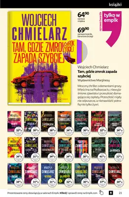 Empik - gazetka promocyjna Tom kultury: książki od środy 22.04 do wtorku 05.05 - strona 21
