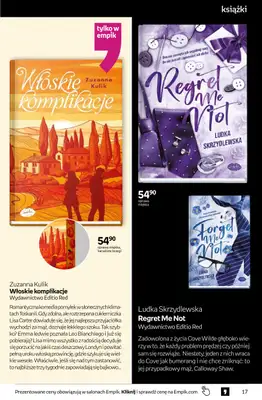 Empik - gazetka promocyjna Tom kultury: książki od środy 22.04 do wtorku 05.05 - strona 17