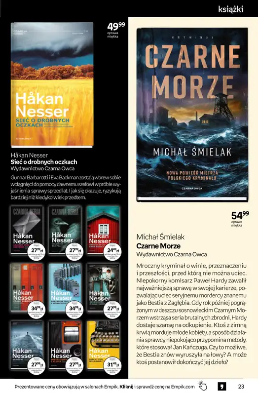 Empik - gazetka promocyjna Tom kultury: książki od środy 22.04 do wtorku 05.05 - strona 23