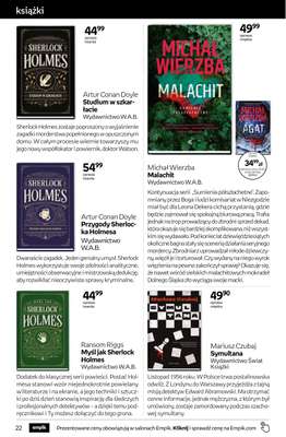 Empik - gazetka promocyjna Tom kultury: książki od środy 22.04 do wtorku 05.05 - strona 22