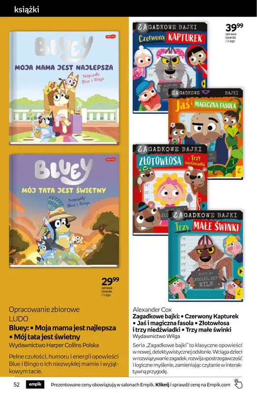 Empik - gazetka promocyjna Tom kultury: książki od środy 22.04 do wtorku 05.05 - strona 52