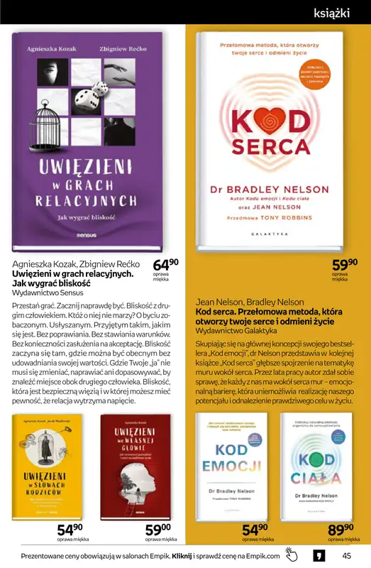 Empik - gazetka promocyjna Tom kultury: książki od środy 22.04 do wtorku 05.05 - strona 45