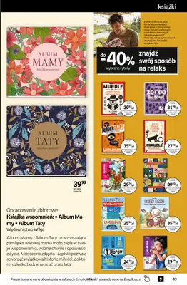 Empik - gazetka promocyjna Tom kultury: książki od środy 22.04 do wtorku 05.05 - strona 49