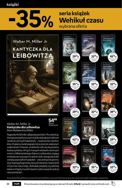 Empik - gazetka promocyjna Tom kultury: książki od środy 22.04 do wtorku 05.05 - strona 30