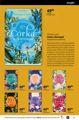 Empik - gazetka promocyjna Tom kultury: książki od środy 22.04 do wtorku 05.05 - strona 15